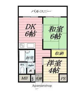 トーヨーマリンハイム【1004号室】の間取り