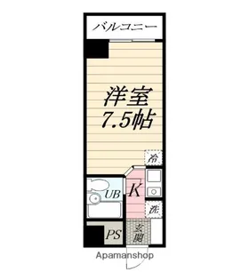 トーヨーマリンハイム【6階】の間取り