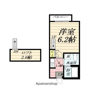 メゾン・ド・ヴィオロン【2階】の間取り