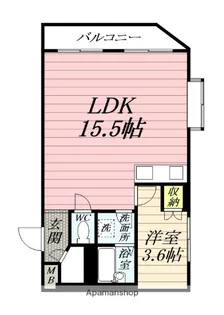 リージェントコーポ【2階】の間取り
