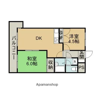 リージェントコーポ【2階】の間取り