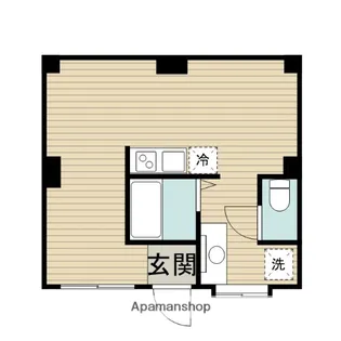 コーポ共和【1階右号室】の間取り