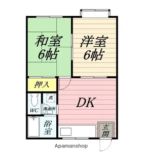 久里浜海岸ハウス【1階】の間取り
