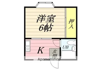 梅津ハイム【2階】の間取り