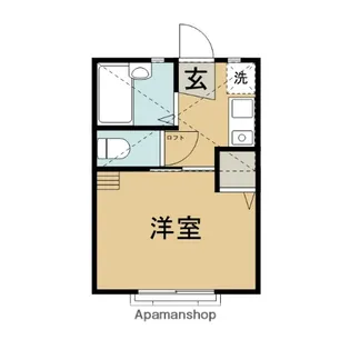 ヒルズ県立大学【202号室】の間取り