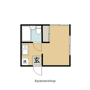 エンゼル【T号室】の間取り