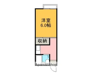 スズキハイツ【201号室】の間取り