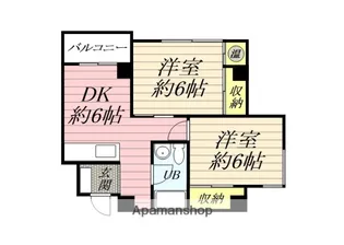 ベルウッド館【301号室】の間取り