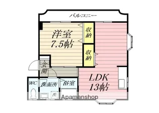第5リビエール山鳶【2階】の間取り