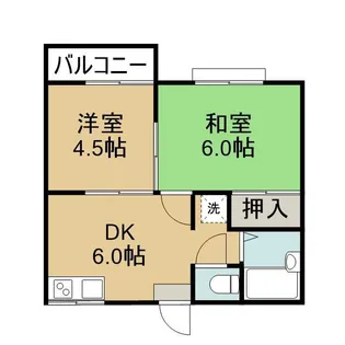 マーサ三春【2階】の間取り