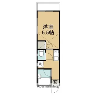 イースタンパレス横須賀中央【2階】の間取り