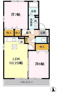リビングタウン横須賀南 C【1階】の間取り