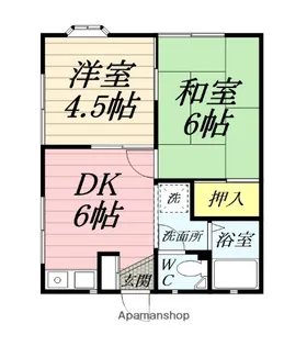 ベイウインドハウス【201号室】の間取り