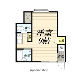 グリーンコーポネモト追浜【B1号室】の間取り