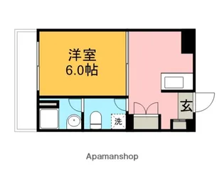横須賀ハイム【813号室】の間取り