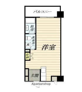 横須賀ハイム【7階】の間取り