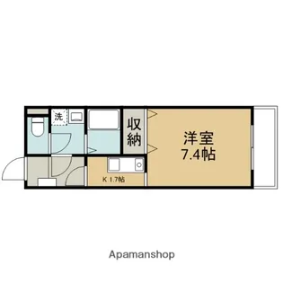 レジデンス・ミヨ【3階】の間取り