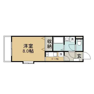 レジデンス・ミヨ【3階】の間取り