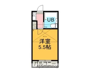 1Kの間取り画像