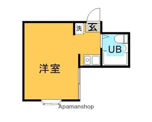 RARA京急大津【1階】の間取り