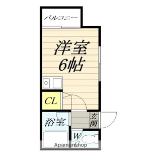 ミハルアート久里浜【3階】の間取り