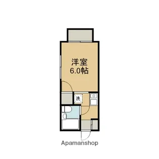 メゾンリビエラ【202号室】の間取り