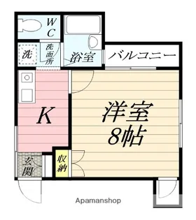 レグルス【2階】の間取り
