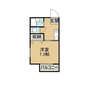 コリーヌ上町【2階】の間取り