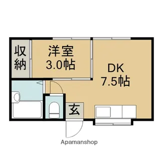 池上ハイツ【201号室】の間取り