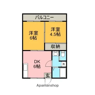 アコルデ長沢【303号室】の間取り