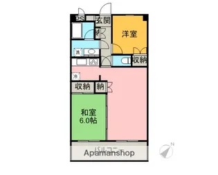 リヴィエール久里浜【9階】の間取り
