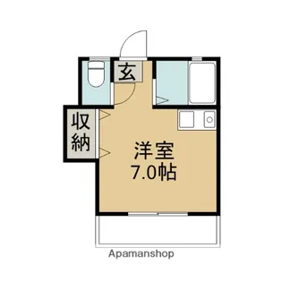 てのひら荘【2階】の間取り