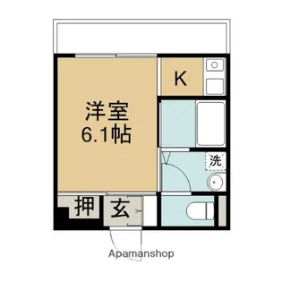 セントラル深田【3階】の間取り