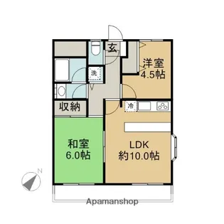 イデアーレ野比【2階】の間取り
