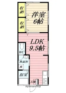 金堀ハイツ【103号室】の間取り