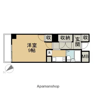 湘南パークサイド【5階】の間取り