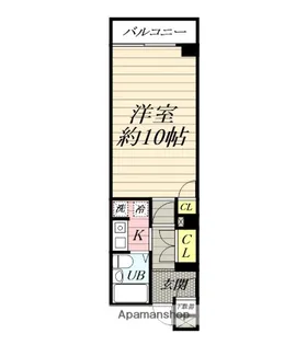 湘南パークサイド【403号室】の間取り