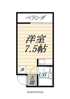 スカイパレス【3階】の間取り