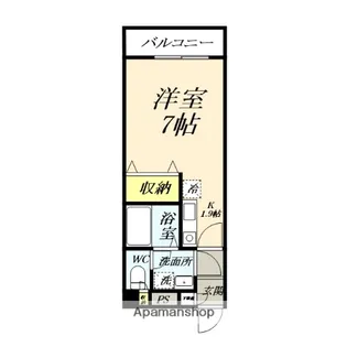 シーザリオ・みらい【2階】の間取り