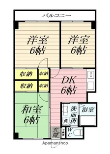 むらやまビル【304号室】の間取り