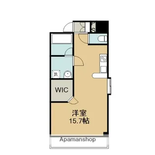 プログレンス横須賀本町【203号室】の間取り