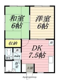 リバティ池田【1階】の間取り