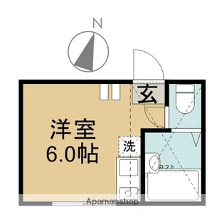 ユナイトステージルブランの杜【1階】の間取り