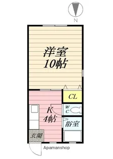 メゾン湘南【1階】の間取り