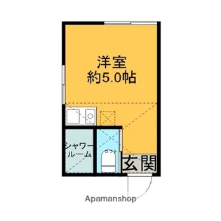 ユナイト衣笠マドレーヌの瞳【1階】の間取り