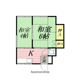 ガーデンハイム【1階】の間取り