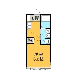 ル・シェモア【202号室】の間取り