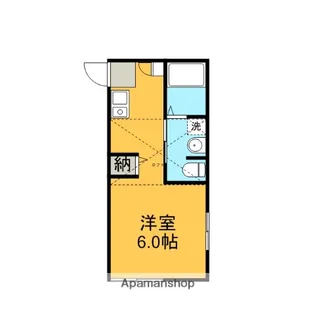 ル・シェモア【203号室】の間取り