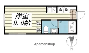 エクリス【1階】の間取り