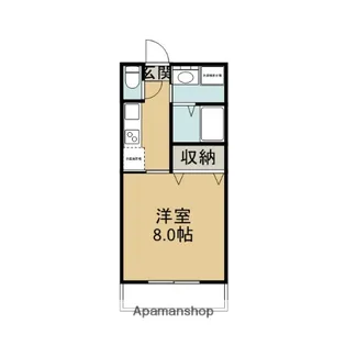 グランディア【102号室】の間取り